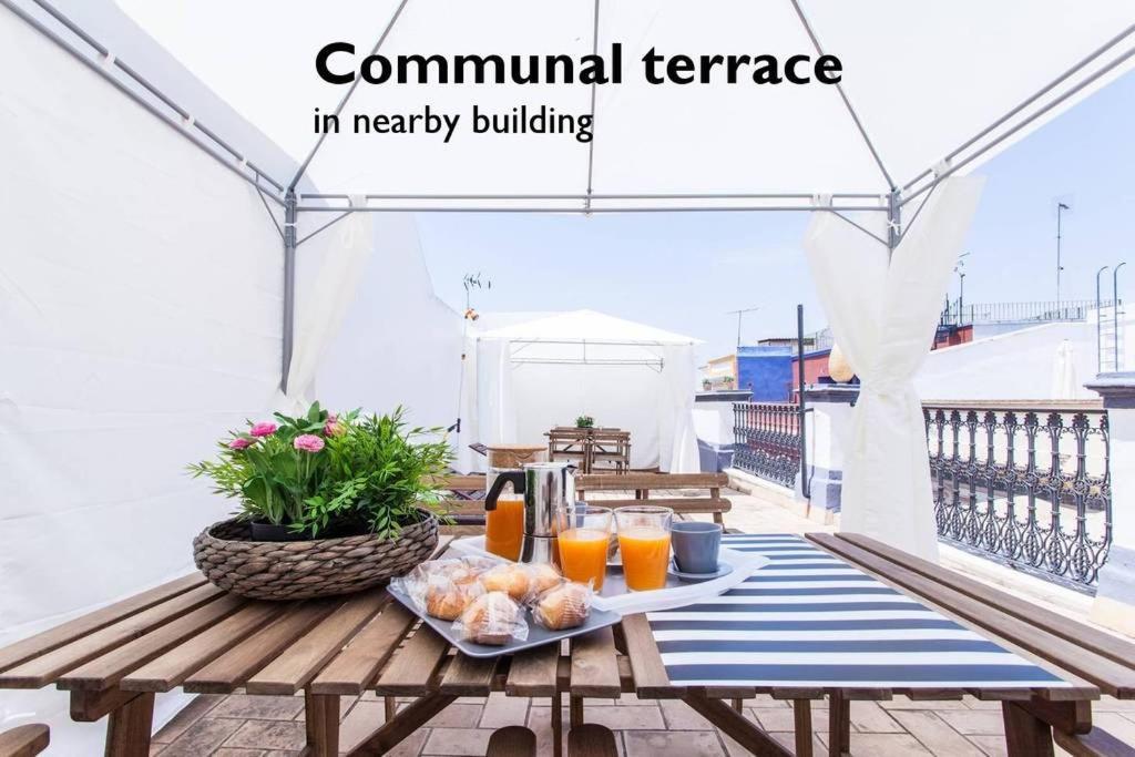 Hostly Rivero 2A Center Loft-Fibre-Communal Terrace-Parking Optional-Cless เซบีญา ภายนอก รูปภาพ